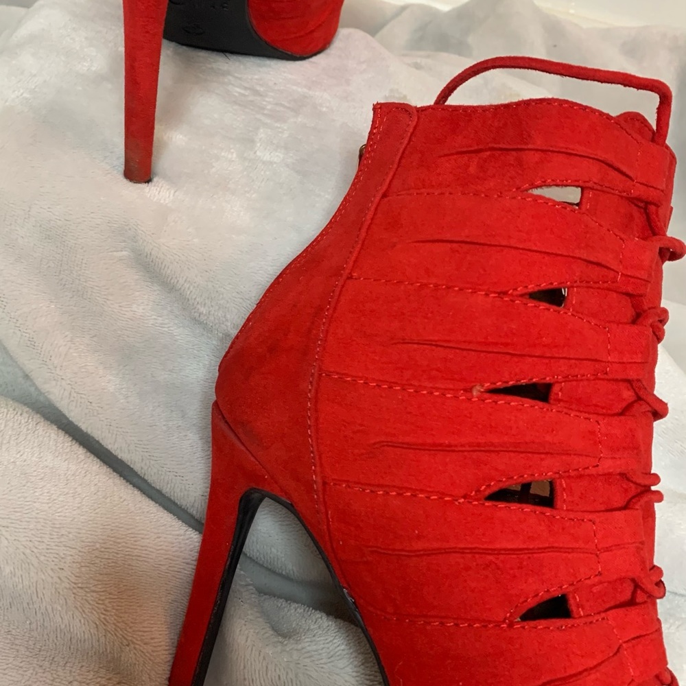 Red Booties - Picture 6 of 6